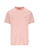 Diesel Pink Graphic Print Cotton T-Shirt