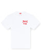 Diesel Cotton T-Shirt With Flocked Graphics