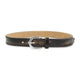 Our Legacy Vintage Black Cow Leather Friday Belt
