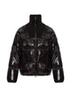 Diesel Ripstop Fabric Down Jacket With Ribbed Collar
