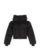 Diesel Wrinkled-Nylon Down Puffer Jacket With Detachable Hood