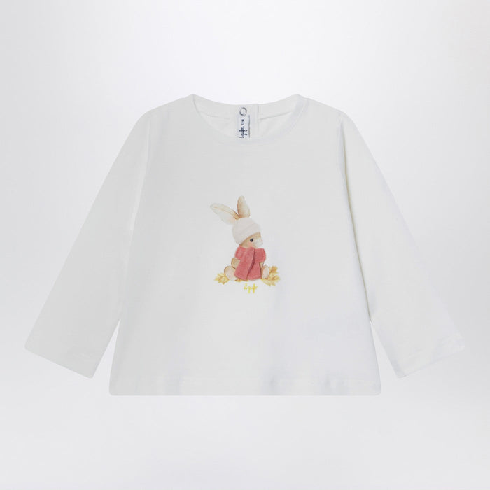 Il Gufo Long-Sleeve T-Shirt With Bunny