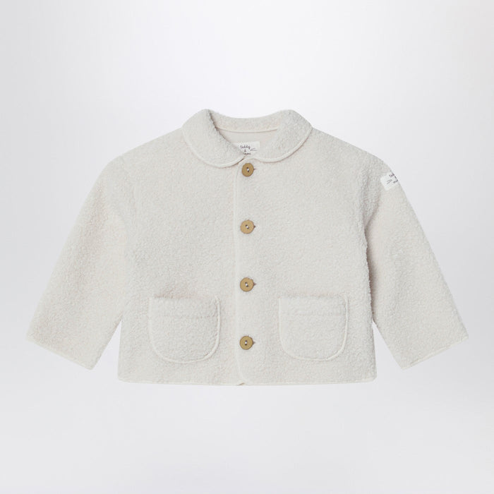 Teddy & Minou Ivory Teddy-Fabric Jacket