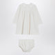 Teddy & Minou Milk White Dress With Matching Bloomers