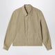 Auralee Garmentdyed Finx Chino Blouse In Beige Cotton