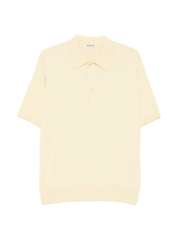 Auralee Cotton Polo Shirt