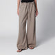 Agolde Shaw Flyweight Drawstring Wide-Leg Jeans In Brown