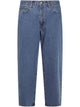 Levi's Blue Cotton Wide-Leg Jeans