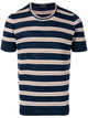 Roberto Collina Striped Knitted Cotton T-Shirt