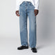 Agolde Blue Friction Jeans In Regenerated Denim