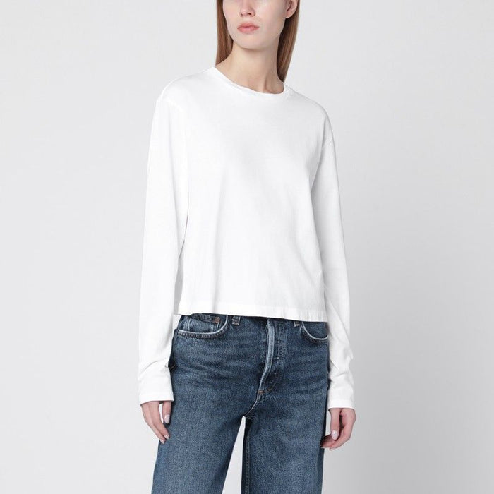 Agolde White Organic Cotton Top
