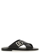 Dolce & Gabbana Leather Sandal