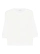 Peserico White Acetate Silk Sweater