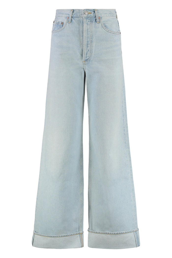 Agolde Dame Wide-Leg Jeans