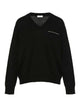 Peserico Black Wool Sweater