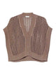 Peserico Dark Grey Cotton Polyester Sweater