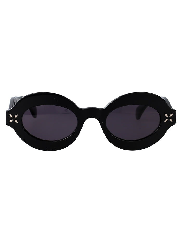 Alaia Acetate Black Sunglasses