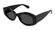 Alaia Sunglasses  Aa0080s 001 Black Black Grey 52/21/140