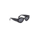 Alaia Black Recycled Acetate Sunglasses