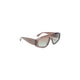 Alaia Brown Acetate Sunglasses
