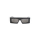 Alaia Black Acetate Sunglasses
