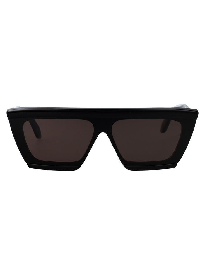 Alaia Black-Black-Grey Acetate Sunglasses