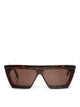 Alaia Rectangular Acetate Sunglasses