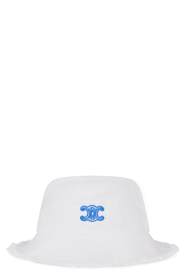 Celine Bucket Hat In Cotton Twill