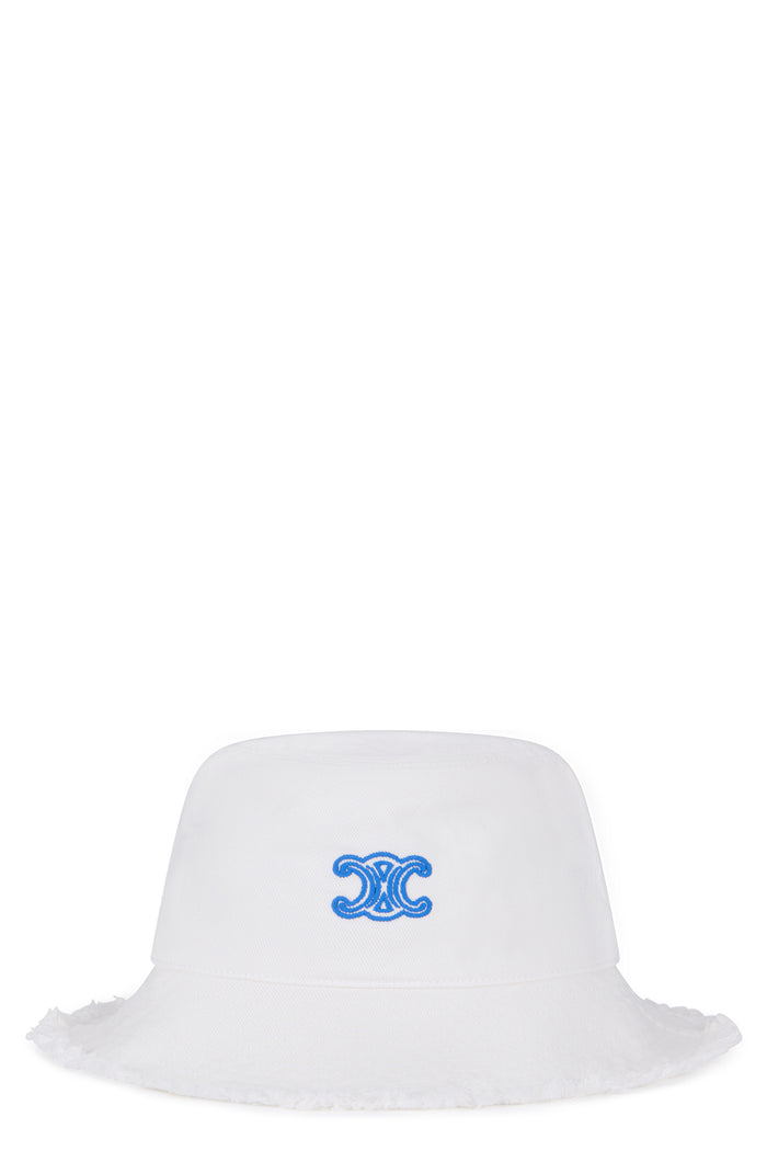 Celine Bucket Hat In Cotton Twill