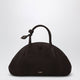 Alaia Brown Nubuck Tophandle Bag
