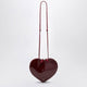 Alaia Le Coeur Patent Leather Crossbody Bag