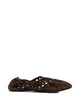 Alaia Vienne Laser-Cut Ballet Flats