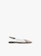 Alaia Flat Slingback Le Coeur Lat. Beig