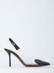 Alaia Le Coeur Slingback Pumps