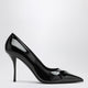 Alaïa Pumps Le Coeur 3D 90 In Black Varnish