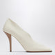 Alaïa Soft Square Ivory Pumps