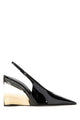 Alaia Black Leather Pumps