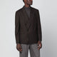 Lardini Brown Doublebreasted Wool Jacket