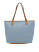 Liu Jo Light Blue Logo Tote Bag