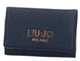 Liu Jo Blue Bamboo Logo Detail Wallet