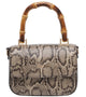 Liu Jo Python Mocha Leather Bag
