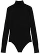 Alaia Bodysuit By Alaïa In Fine Wool