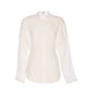 Alaia Fitted Blouse With Round Hem