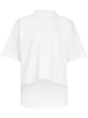 Alaia White Cotton Blend T-Shirt