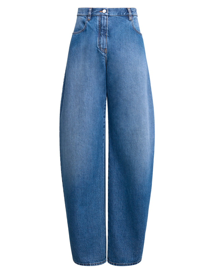 Alaia Low Waist Round Jeans