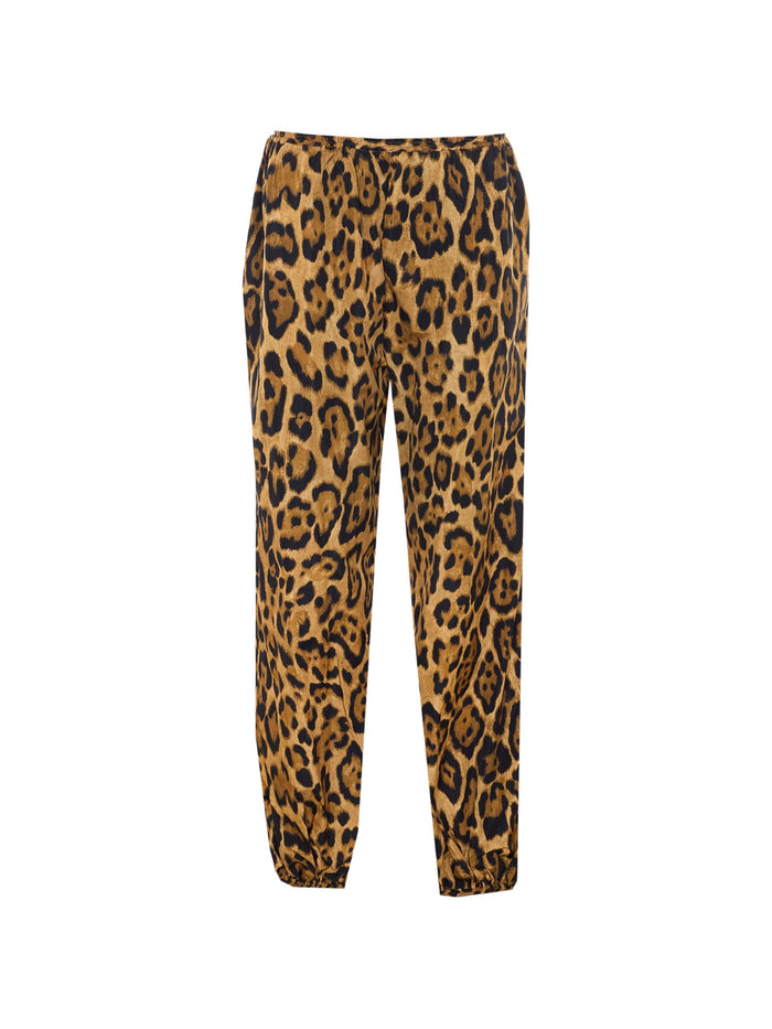 Alaia Animal Print Trousers