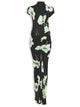 Alaia Draped Printed Dress