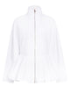 Alaia Cotton Poplin Peplum Jacket