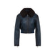 Alaia Leather Aviator Jacket