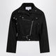 Alaia Black Cotton Biker Jacket